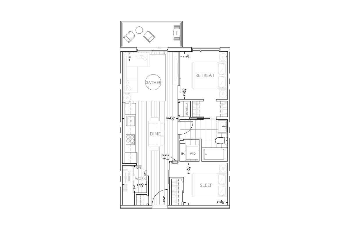 Legends of Cornerstone Floor Plan Suite D | Legends of Cornerstone ...