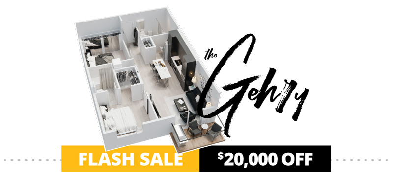 Legends FLASH Sale - The Gehry Suite $20,000 OFF